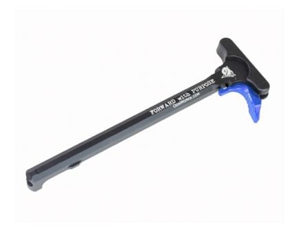 Odin Works Extended AR-15 Charging Handle, Blue - ACC-CH-XCH-AR15-BLU