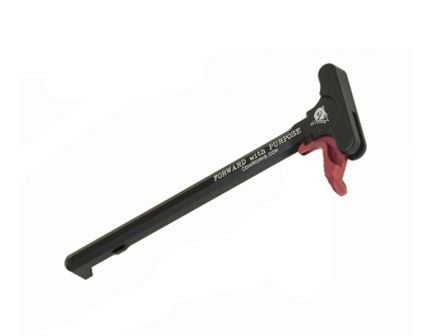 Odin Works Extended AR-15 Charging Handle, Red - ACC-CH-XCH-AR15-RED