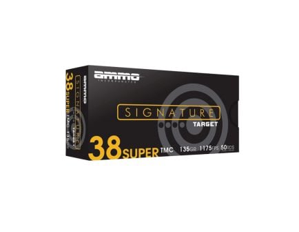 Ammo Inc Signature .38 Super 135 gr FMJ 50rds
