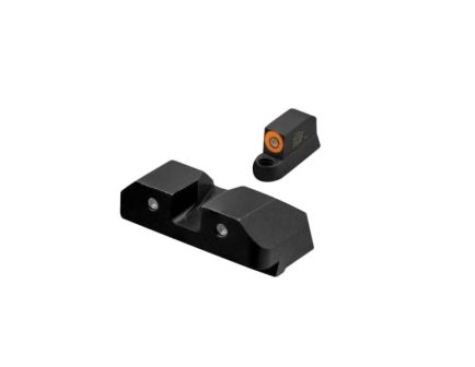 XS Sights R3D Night Sight Set Front/Rear, Orange/Black