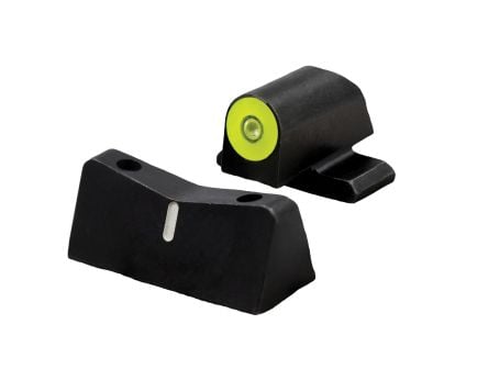 XS Sights DXW2 Big Dot Night Sight Set Front/Rear, Yellow/White