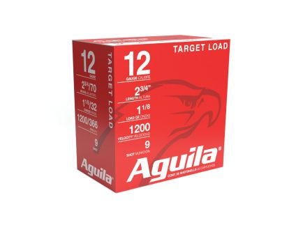 Aguila 12 Gauge 2-3/4" #9 1-1/8 Ounce 25rds | Palmetto State Armory