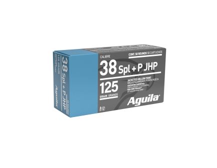 Aguila .38 Special 125 gr JHP 50rds
