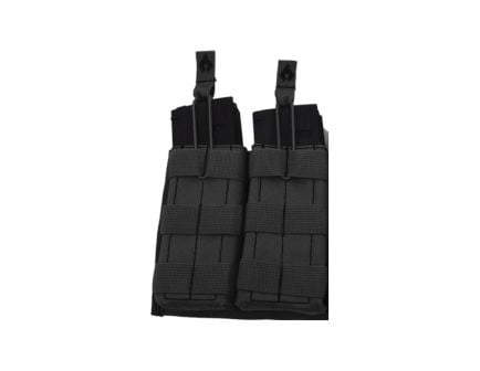 Advance Warrior Solutions Open Top Double Magazine Pouch, Black