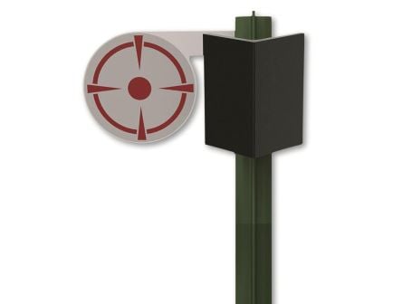 Birchwood Casey T-Post Dueling Target 4.25", Black/White