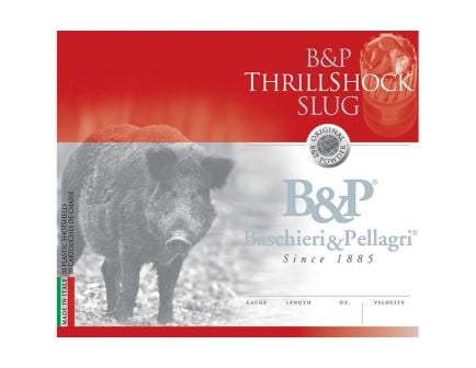 Baschieri & Pellagri ThrillShock 2.75" 1 1/8 oz 12 Gauge Slug, Box of 10