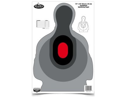 Birchwood Casey Dirty Bird 12"x18" Transitional Silhouette Target, 8 Pack - BC-35727