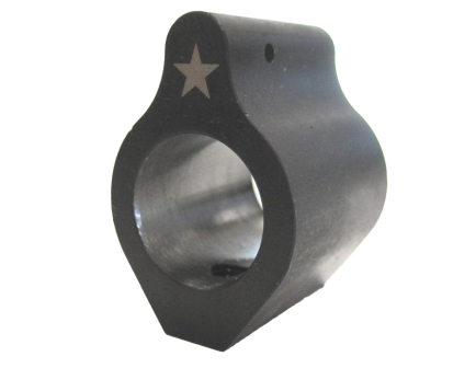 Bravo Company Mfg Steel Low-Profile Gas Block w/ Set Screw, Phosphate Black - LGB-625