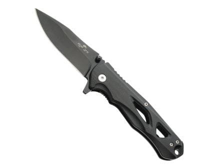 Bear & Son 4 1/4" Bear Swipe IV, Black and Green - A-400-B4-B