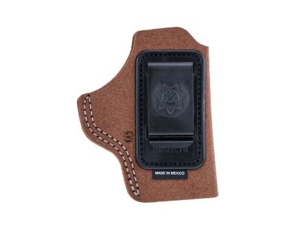 Bianchi Model 6 Smith & Wesson 15/19/686 IWB Holster RH Leather SZ 4, Rust Suede