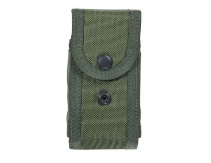 Bianchi Model M1030 Military Size 2 Magazine Pouch Fits Ruger P90/P91, OD Green