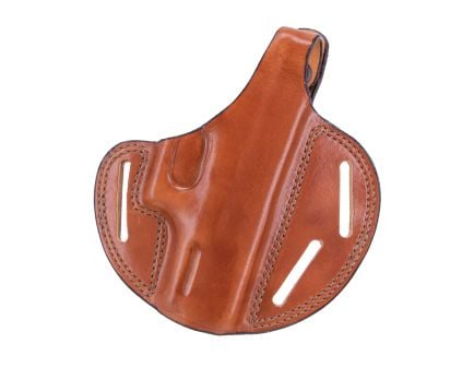 Bianchi Model 7 Shadow II Ruger GP141 OWB Holster RH Leather, Tan