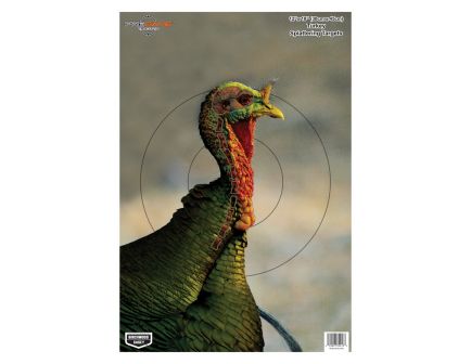 Birchwood Casey Pregame 12"x18" Turkey Target w/ Visible Vitals, 8 Pack - BC-35403