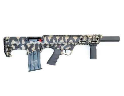 Black Aces Tactical Pro Series Bullpup 12 Gauge Shotgun, Tiger Stripe