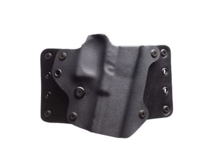 Black Point Tactical Dual Point Leather Wing Springfield Hellcat RH OWB Holster, Black