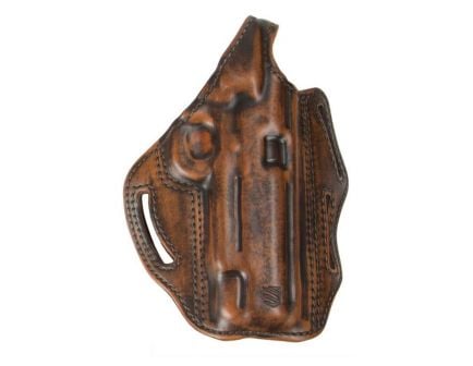 Blackhawk Leather 5" 1911 RH OWB Holster, Antiqued Brown