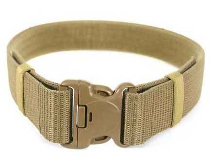 Blackhawk! Enhanced Military Web Belt XL 44"- 49", Coyote Tan - 41WB03DE