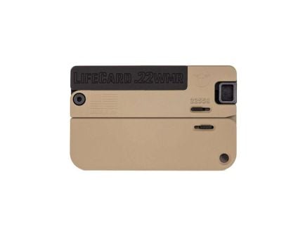 Trailblazer Firearms LifeCard .22 WMR 2.50" 1rds, Tan