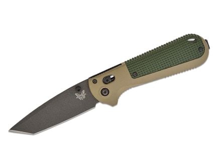 Benchmade Redoubt Folding Tanto Knife, Forest/Ranger Green - 431BK-1