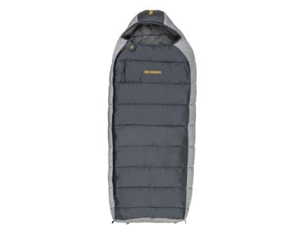 Browning McKinley -30 deg 90" x 36" 160 oz Sleeping Bag, Charcoal/Gray