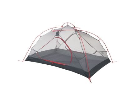 Alps Mountaineering Helix 7' x 4' 6" x 3' 5" 2 Person Tent, Charcoal/Red
