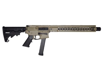 Brigade Manufacturing 16" 9mm AR Pistol, Cerakote FDE - A0911623