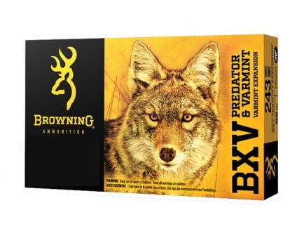 Browning BXV 50 gr Polymer Tip 22-250 Remington Ammunition 20 Rounds