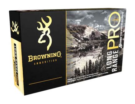 Browning Long Range Pro 130 gr BTPT 6.5 Creedmoor Ammunition, 20 Rounds