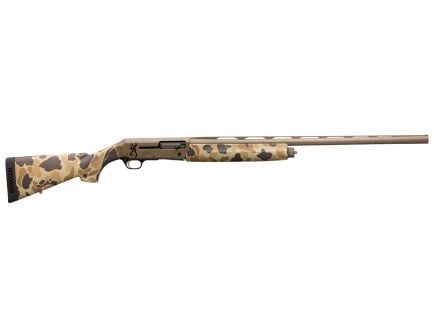 Browning Silver Field Semi Automatic 12 Gauge Shotgun, Vintage FDE