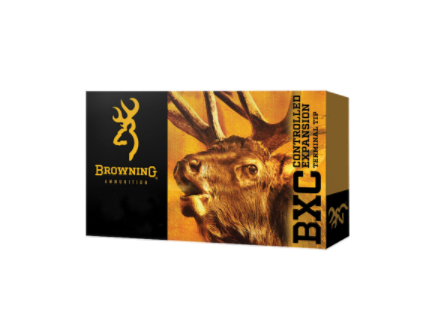 Browning 308 Winchester 168gr BXC Ammunition, 20 Round Box 