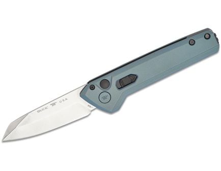 Buck Deploy Auto Folding Wharncliffe Knife, Blue - 0838BLS-B