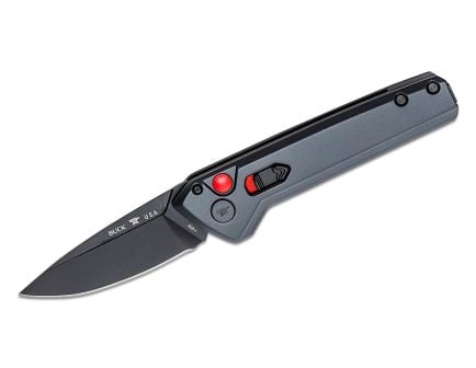 Buck Deploy Auto Folding Drop Point Knife, Sniper Gray - 0838GYS1-B