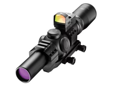 Refurbished Burris Fullfield TAC30 1-4x24mm Tactical Rifle Scope w/ FastFire & Mount, Matte Black