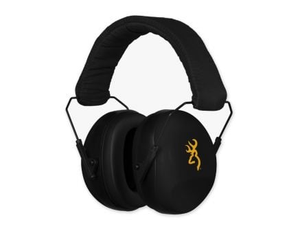 Browning Buckmark II Hearing Protector Earcups, Black - 12682