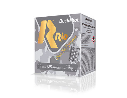 Rio Royal Buck 12 Gauge 2.75" 12 Pellets #1 Buck Shot 25rds - RB121225