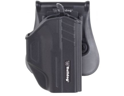 Bulldog TR-G17 Thumb Release Holster for Glock 17/22/31 w/ Mag Pouch, Right
