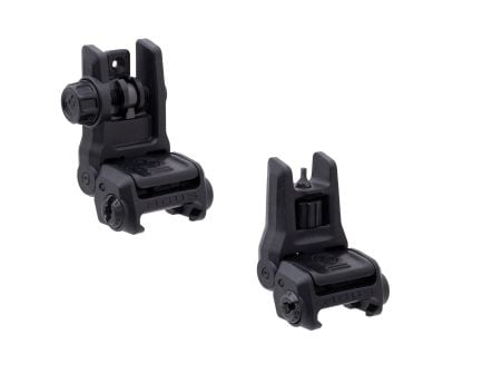 Magpul MBUS GEN 3 Folding Front & Rear Sight Set, Black 