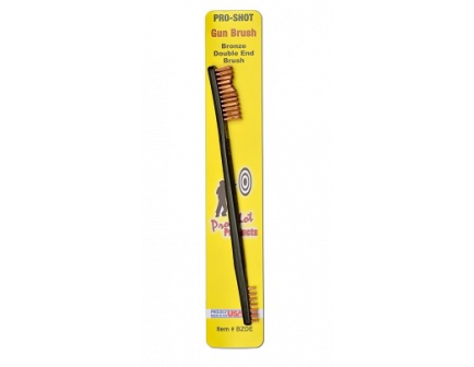 Pro-Shot Double End-Brass Bristle Gun Brush BZDE