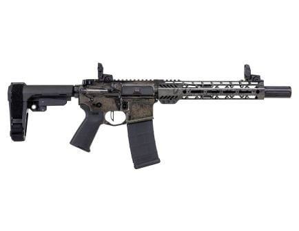 PSA Custom 10.5 300BO Nitride Rifle W/ PSA Custom Flatbow FCG - Weathered Patina