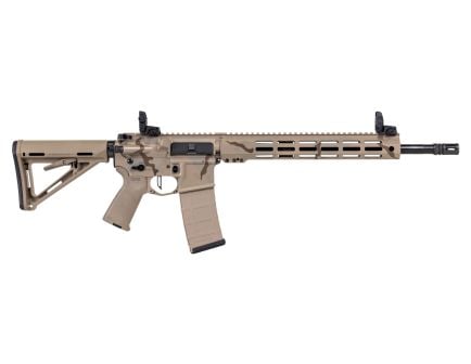 PSA Custom 16" Pistol-Length 300AAC Blackout 1/8 Nitride Rifle W/ PSA Custom Flatbow FCG - Desert Rock