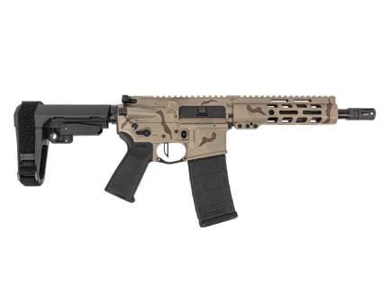 PSA Custom .300 AACBLKOUT 8" 1/7 Pistol W/ PSA Custom Flatbow FCG - Desert Rock