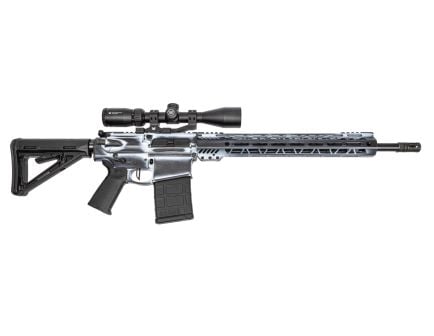 PSA Custom PA10 GEN3 .308WIN 18" Rifle-Length 15" Crosscut MLOK Moe Rifle W/ 3.5 Flat Fcg, Urban Snowfall