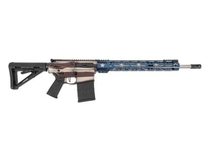 PSA Custom 18" .308 Win Rifle W/ PSA Custom Flatbow FCG - American Flag