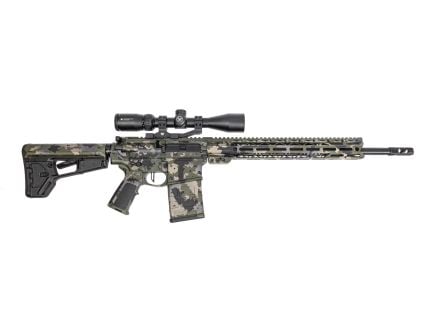 PSA Custom Gen 3 PA10 18" .308 W/ 15" Rail, PSA Custom Flatbow FCG, Vortex Scope 3-9x40 - SGT. FATBACK