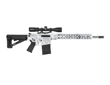 PSA Custom .308 18" SS Rifle W/ PSA Custom Flatbow FCG, Vortex Crossfire 3-9x40 - Ghost Camo