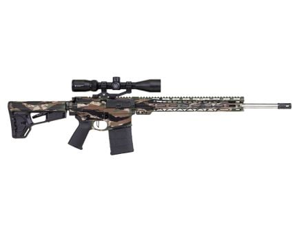 PSA Custom 20" .308 WIN Rifle 1:10 SS W/ PSA Custom Flatbow FCG, Vortex Scope - Tiger Stripe Camo