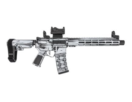 PSA Custom 10.5" 5.56 NATO Pistol W/ PSA Flatbow FCG, Mbus sights, Romeo 7s Red Dot - Outline