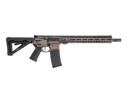PSA Custom 14.7" Mid-Length CHF 5.56 Nato 1:7 13.5" LTWT MLOK Upper Pinned & Welded W/3.5lb Flatbow FCG, Bronze