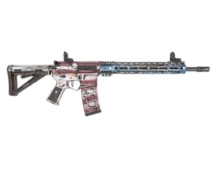 PSA Custom 16" 5.56 NATO Rifle W/ PSA Custom Flatbow FCG, Mbus sights - American Outline