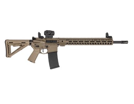 PSA Custom 18" CHF Hvy Mid 5.56 NATO 1/7 15" MLOK Rifle W/ MBUS sights, Romeo 5 ,Desert Rock